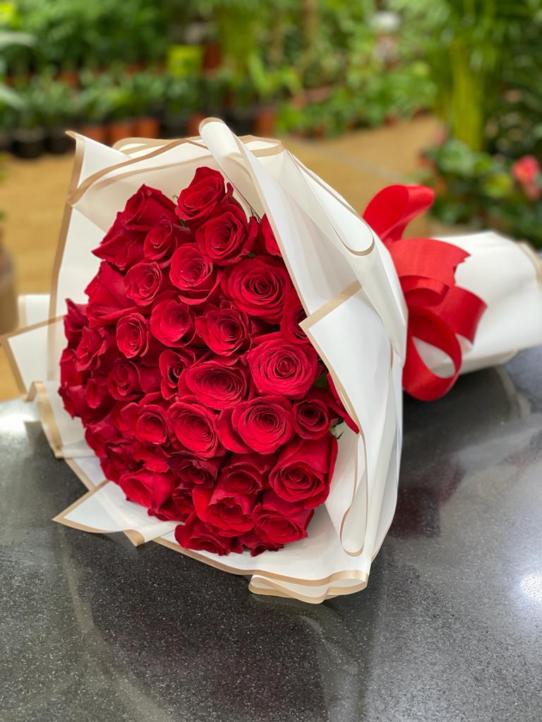 Scarlet Red Bouquet